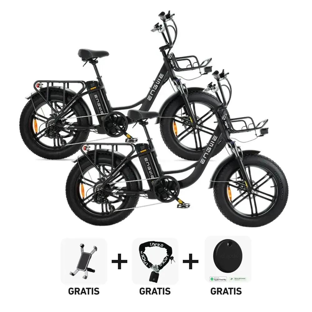 DUO Deal! | ENGWE L20 boost - Zwart