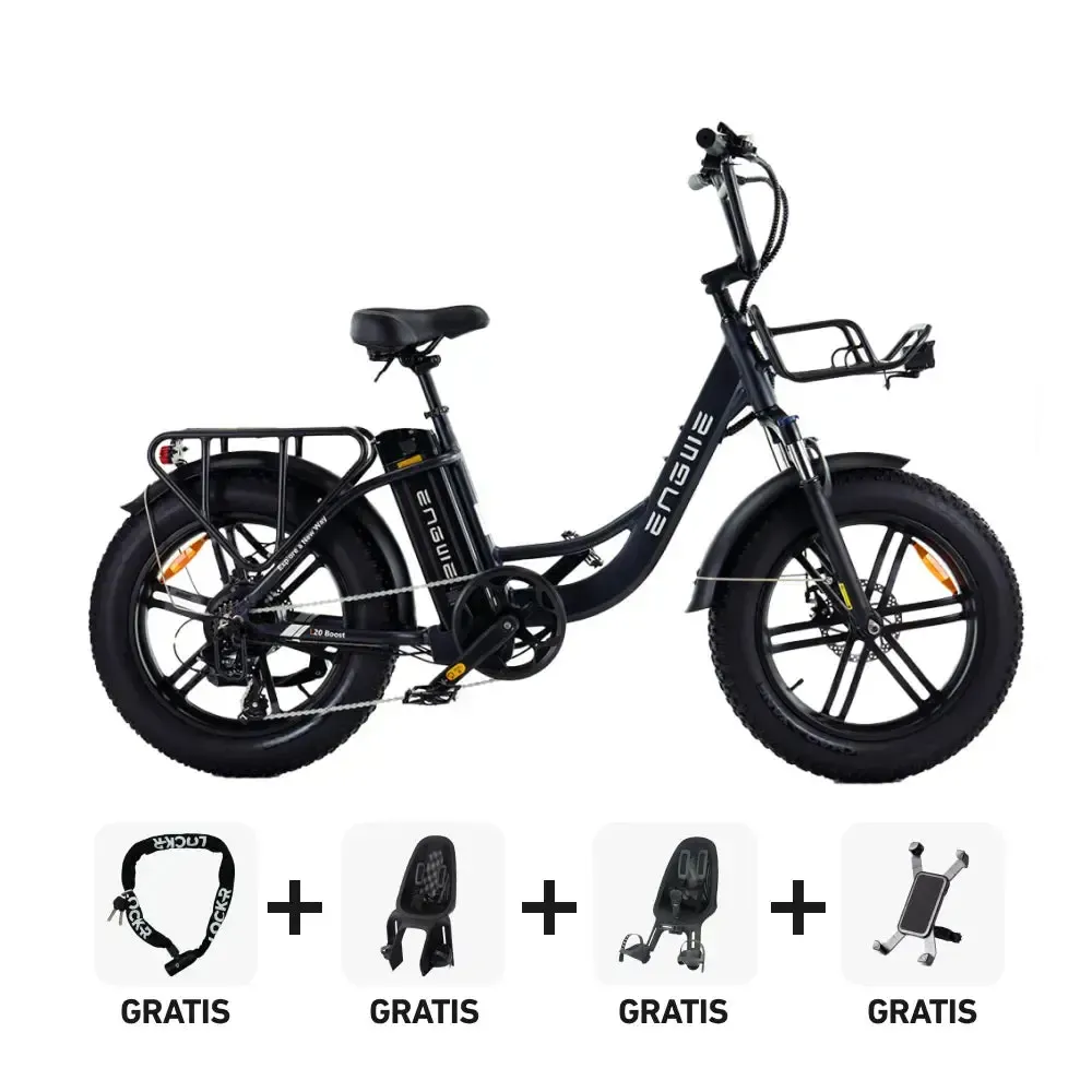 Family-Deal! | ENGWE L20 Boost - Zwart