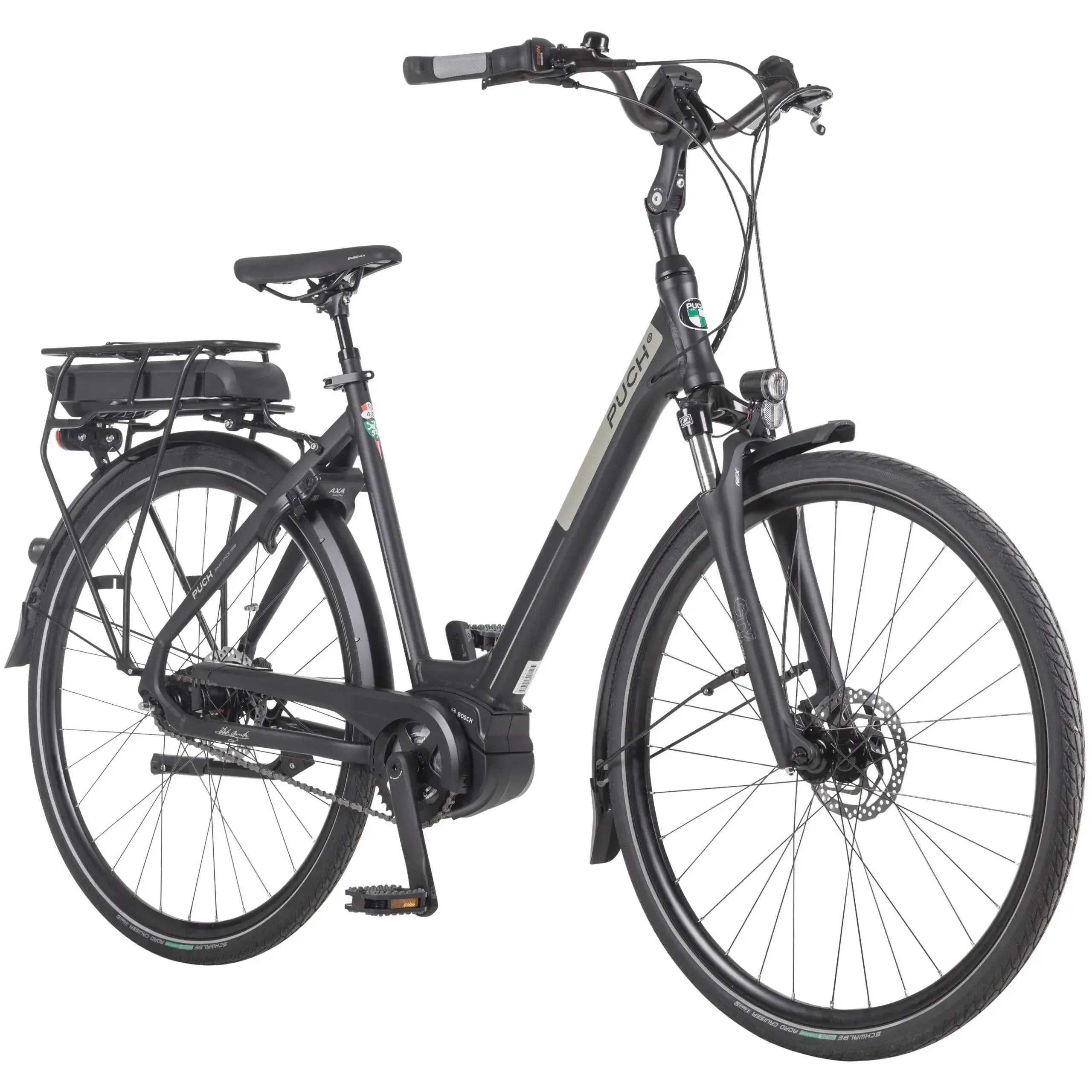 Puch E-Symphony Active 400 N7 - Zwart - Image 2