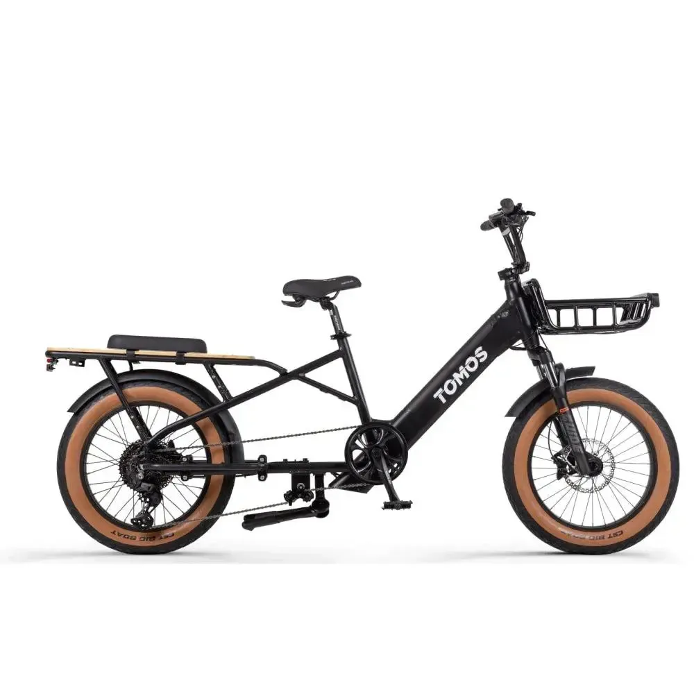 Tomos E-Cargo - Longtail - Zwart - Image 3