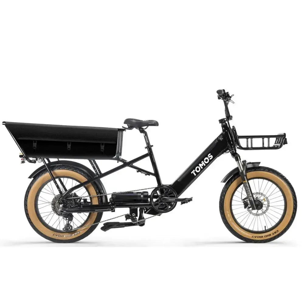 Tomos E-Cargo - Longtail - Zwart - Image 5